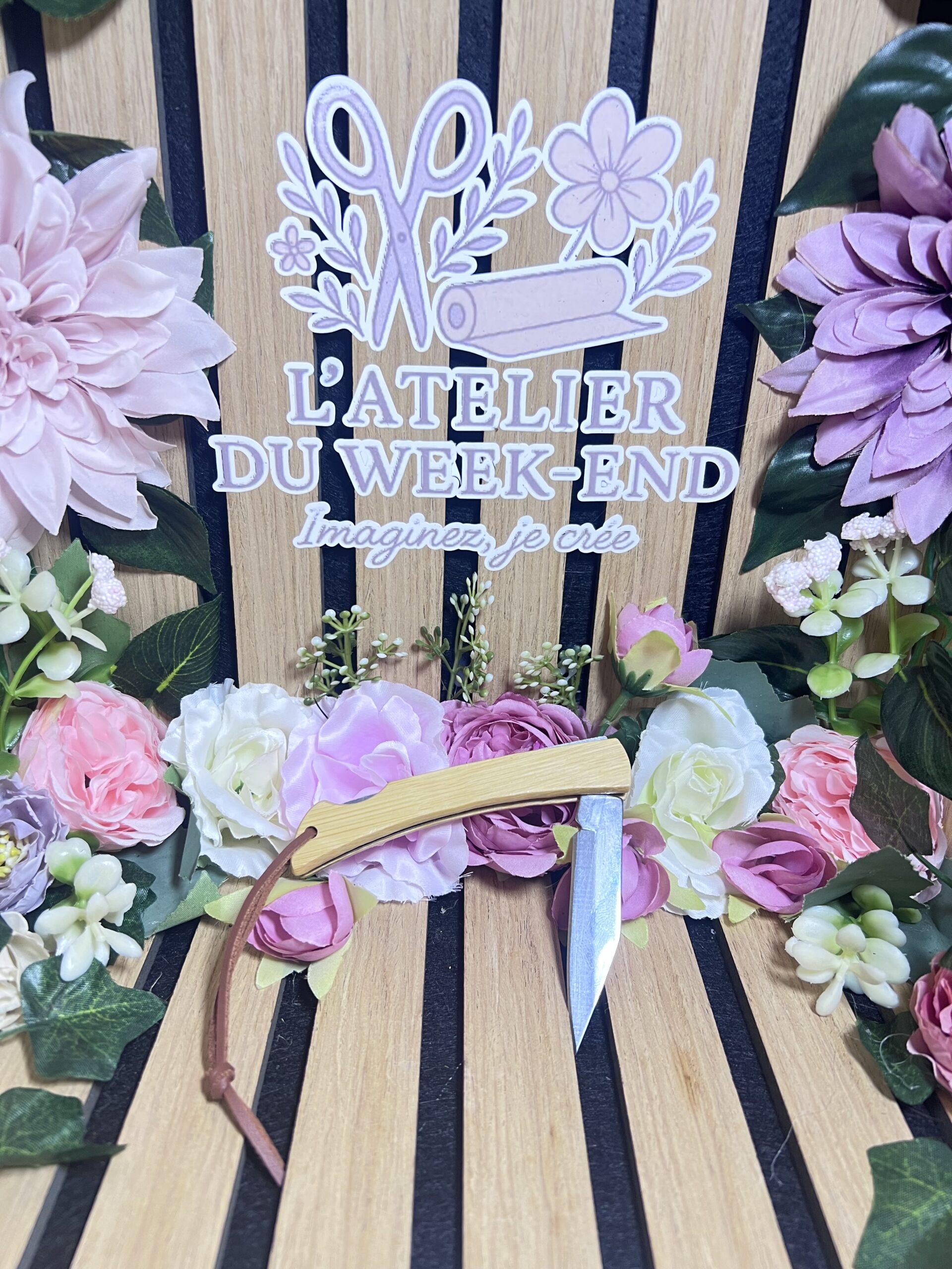 Couteau pliant personnalisé