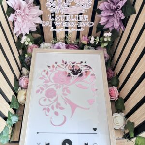 Cadre musical personnalisé 21 x 29.7 Un cadeau émotionnel et authentique